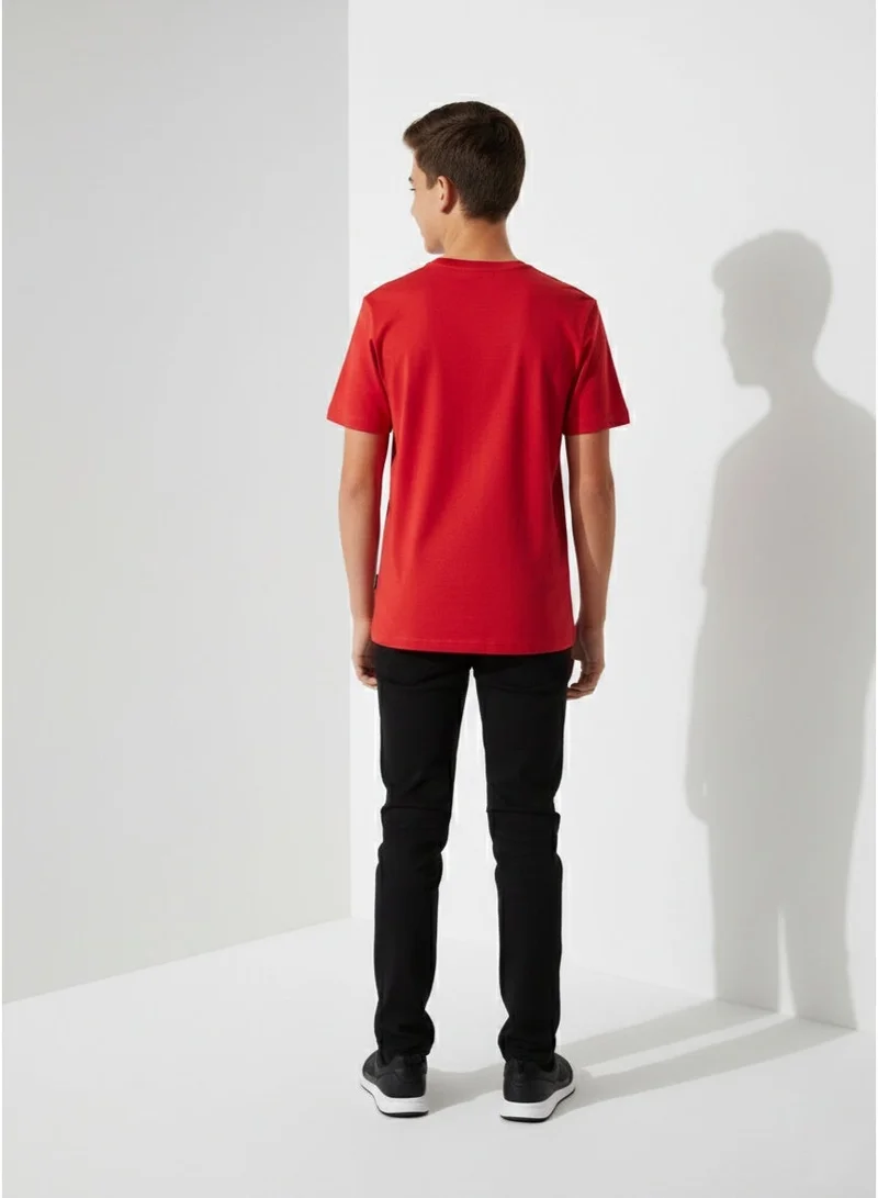 Polo Play Boys Graphic T-shirt -RED